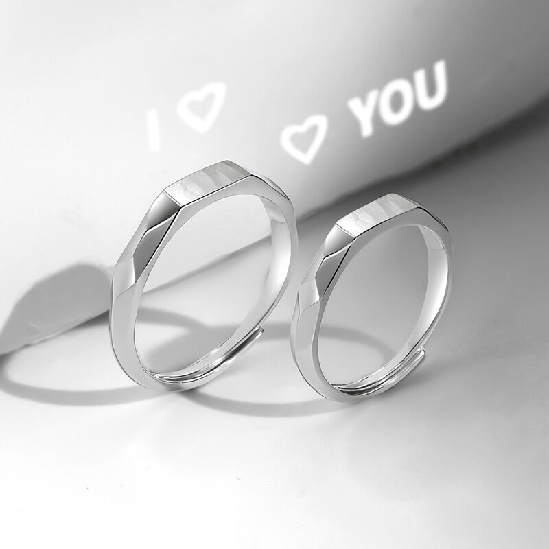 "I Love You" Projection Ring